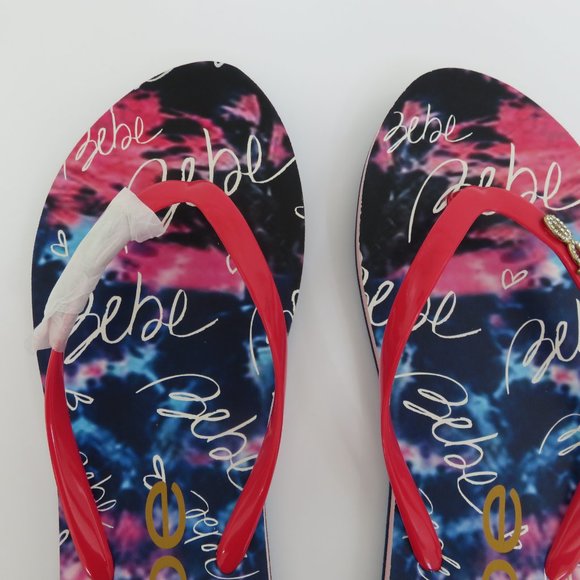Bebe Flip Flop sandals size 11 - Picture 2 of 6